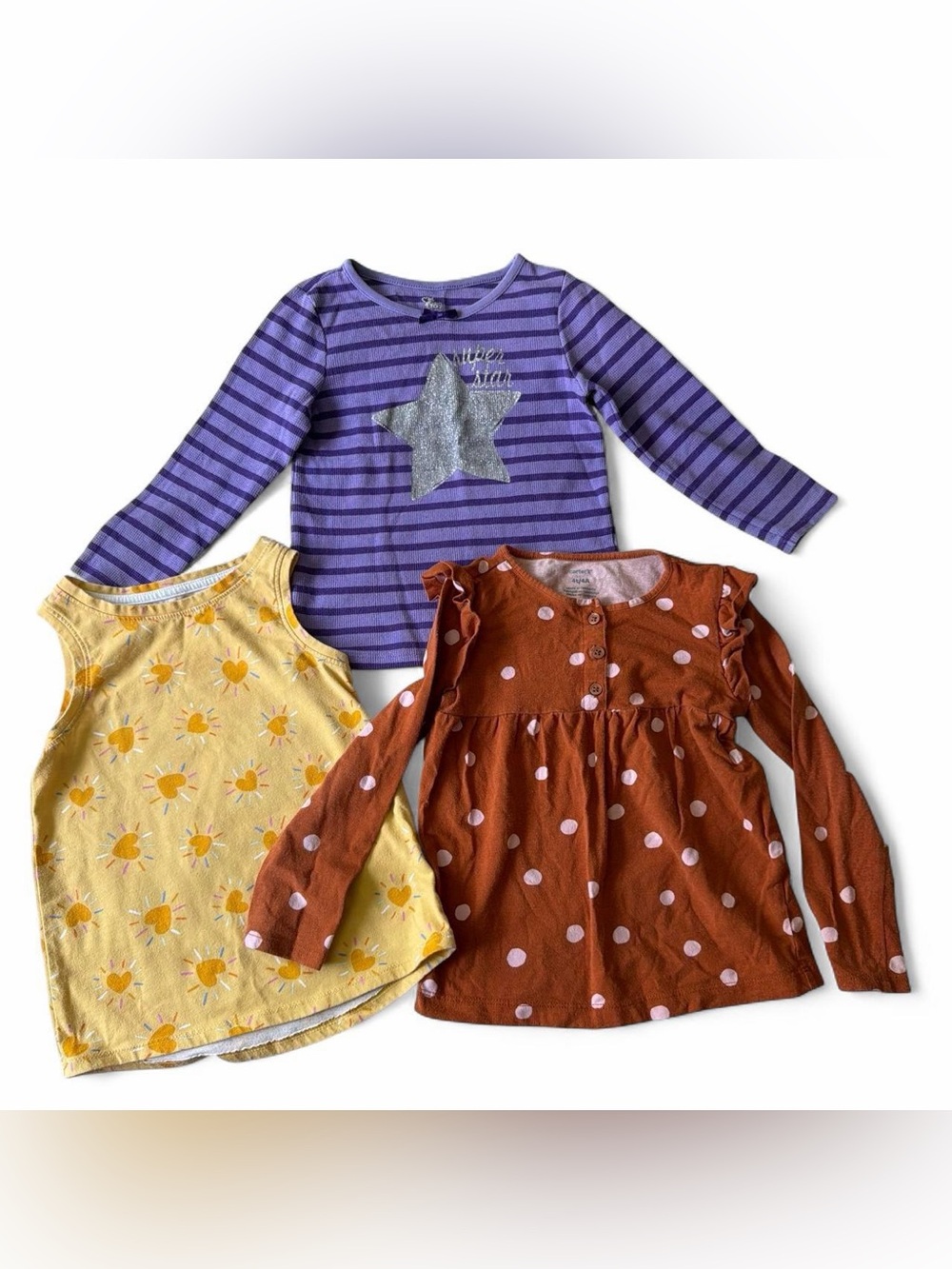 Bundle of Assorted Tops size 4T (3-Pack)
